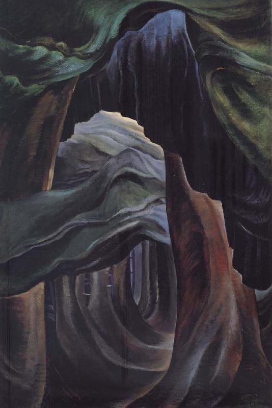 Emily Carr Forest,British Columbia oil painting picture